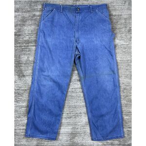 Vintage Sears Jeans‎ Mens 42x30 Blue Carpenter Denim Made in the USA
